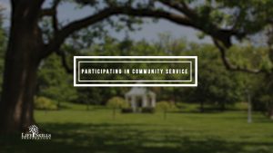 Participating In Community Service