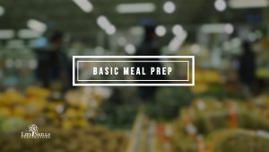 Basic Meal Preparation